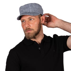 Summer Cotton Military Cap, Light Army Style Hat, Hatsquare Castro Cap, Men Cadet Cap, Hunting Ranger Strapback Cap, Spring Adjustable Hat,