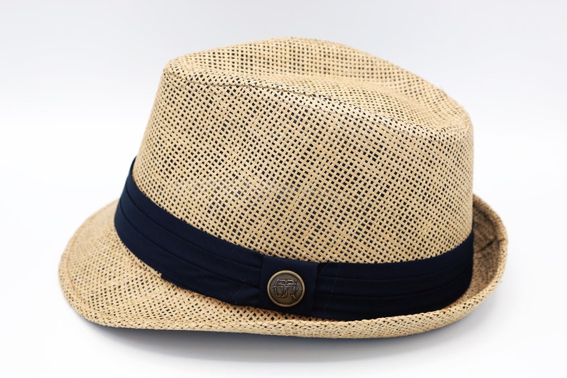 Camel Borsalino Straw Hat Holiday Hat Men Summer Hat straw - Etsy