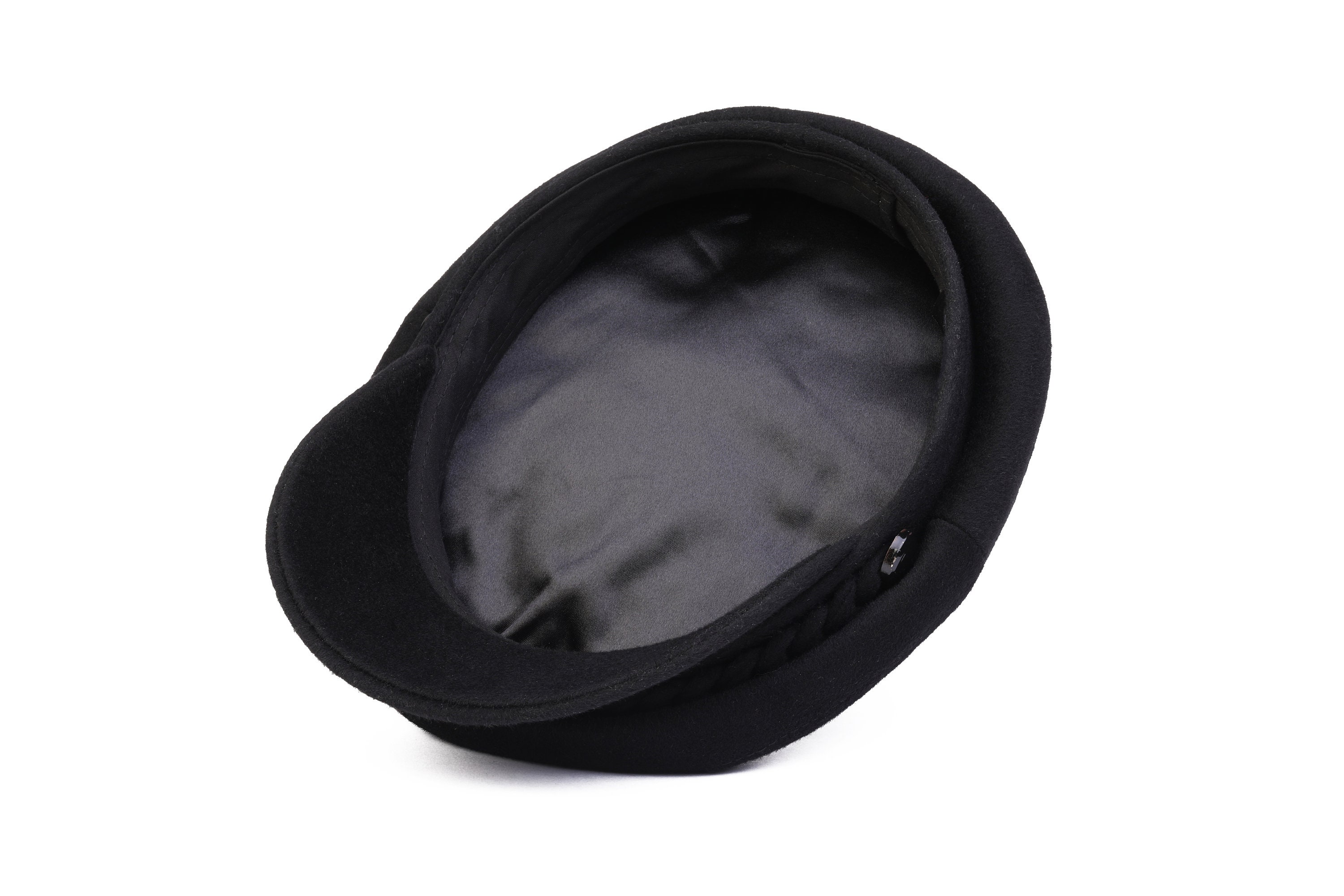 Classic authentic Sailor’s Fiddler Wool Cap original  Elbsegler in Black Unisex Amazon.com: Aegean Unisex Wool Blend Fiddler Cap, Black, 7  main image 4
