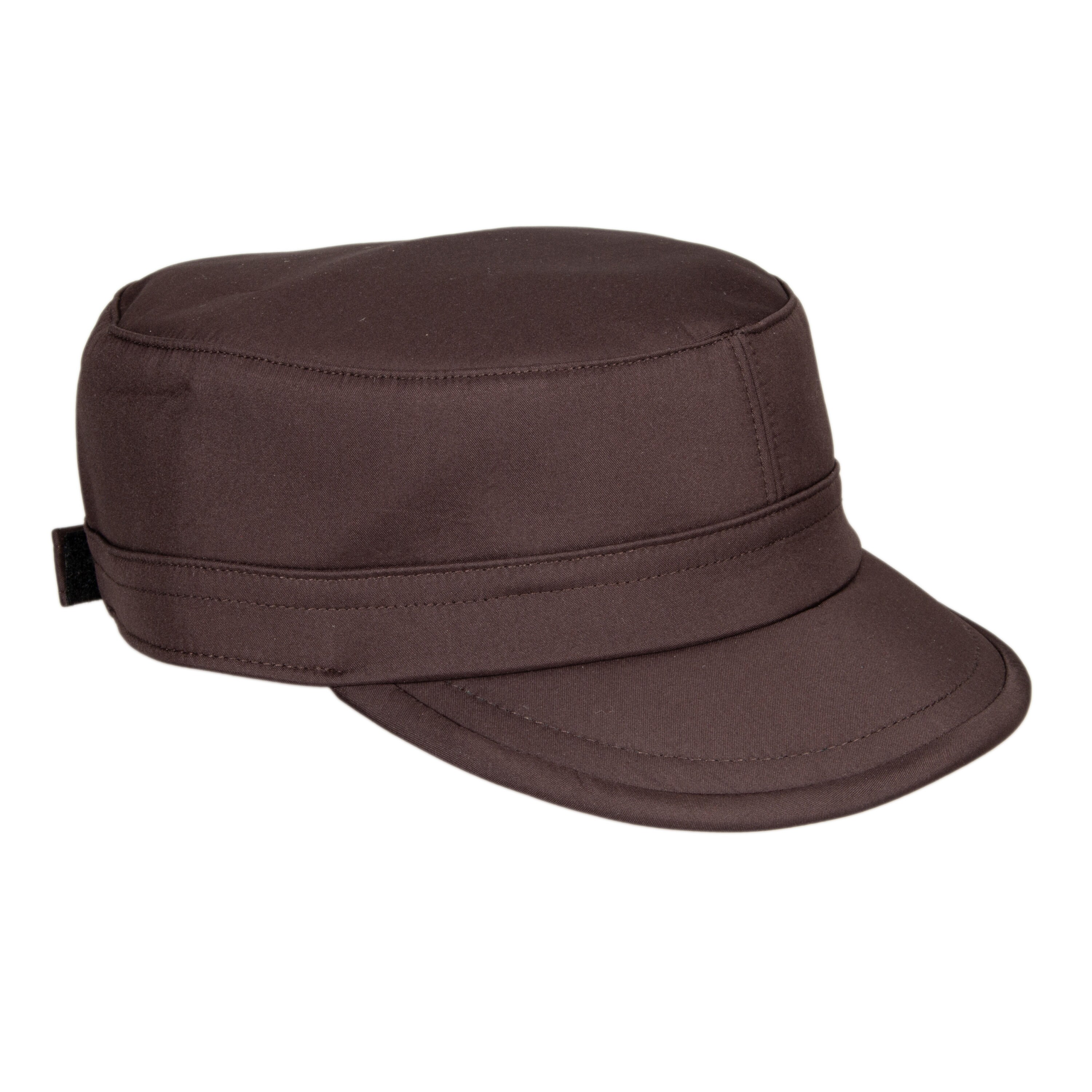 帽子 Nylon Army Hat charcoal brown Dark Brown Water Resistant Military Cap, Army Style Hat