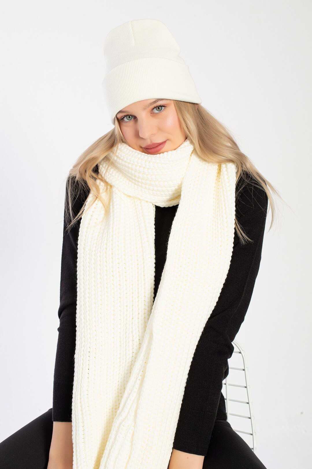 マフラー・ストール FILIPPA K FW23 KNITTED SNOOD (29998 9716 WINTER WHITE) il_1080xN.5495554019_8pd3.jpg