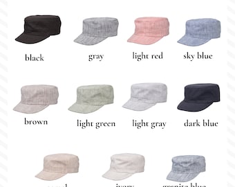 ★BEYOND CLOSET★HAND PRINTING WASHING COTTON MILITARY CAP Trooper Cap in Water-Resistant Cotton Canvas | Gunn Worn