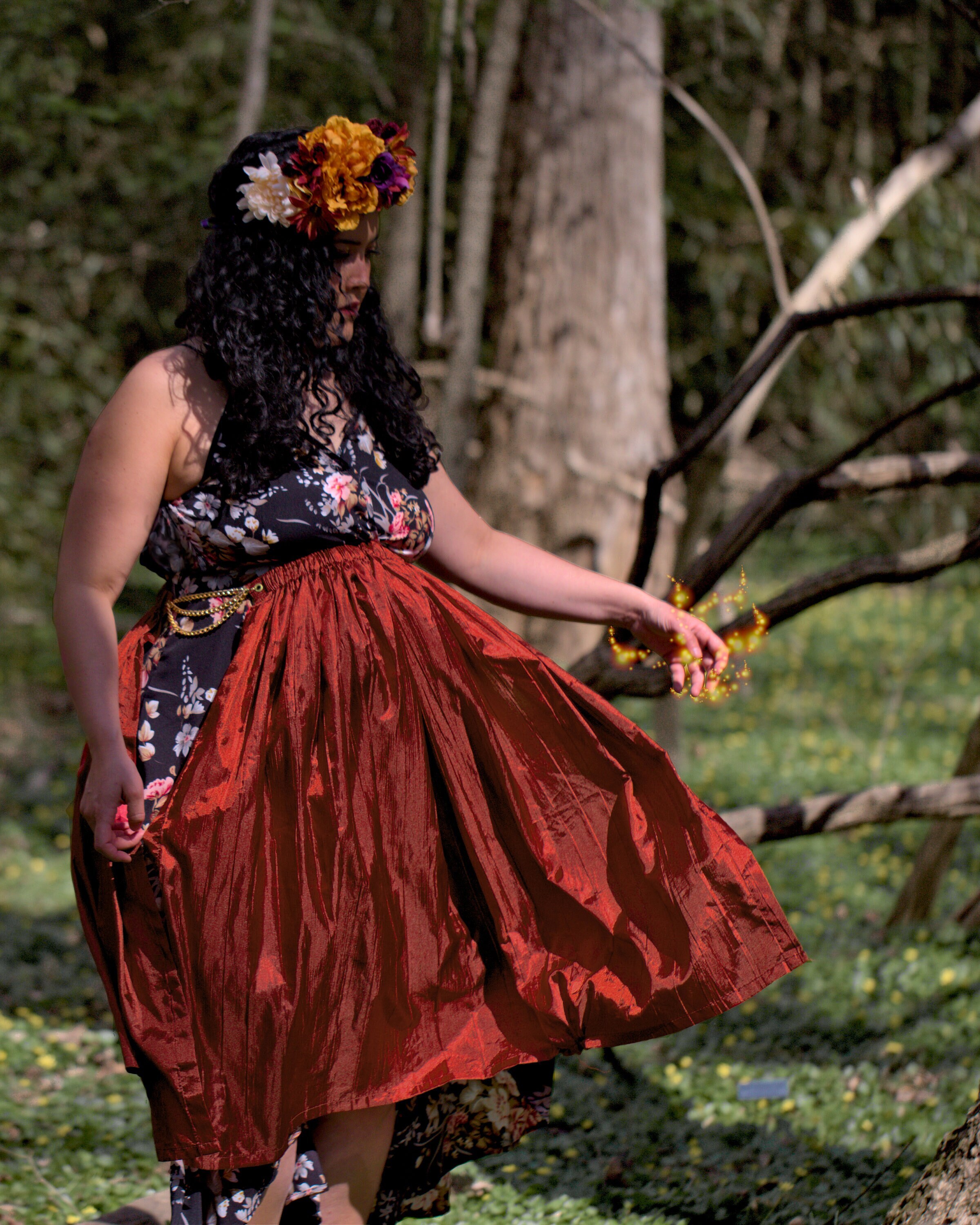 Cute skirts plus size sale