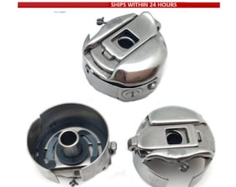 Lot De 5 Grandes Boîtes à Canettes (bobbin Cases) - Compatibles Avec Machines PFAFF GRANDQUILTER 18.8 Et TIN LIZZIE