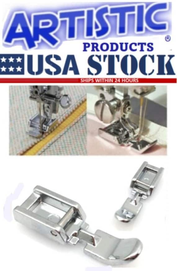 Zipper Presser Foot - snap-on for Janome, Brother, Singer
