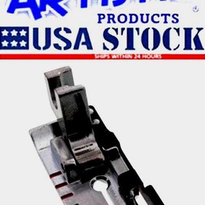 Low Shank 1/4&quot; Foot With Guide #P60615 , Brother Janome Kenmore Singer White