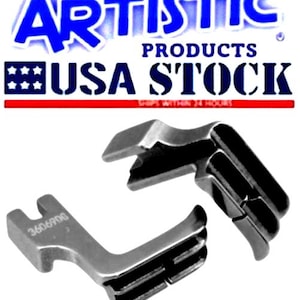 36069DG Doppel-Paspelfuß, 1/8 Zoll,Einnadel-Nähmaschine mit hohem Schaft, Juki, Singer, Consew, Brother, Artisan