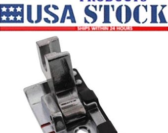 P60615 Low Shank 1/4" Foot With Guide, , Brother Janome Kenmore Singer White