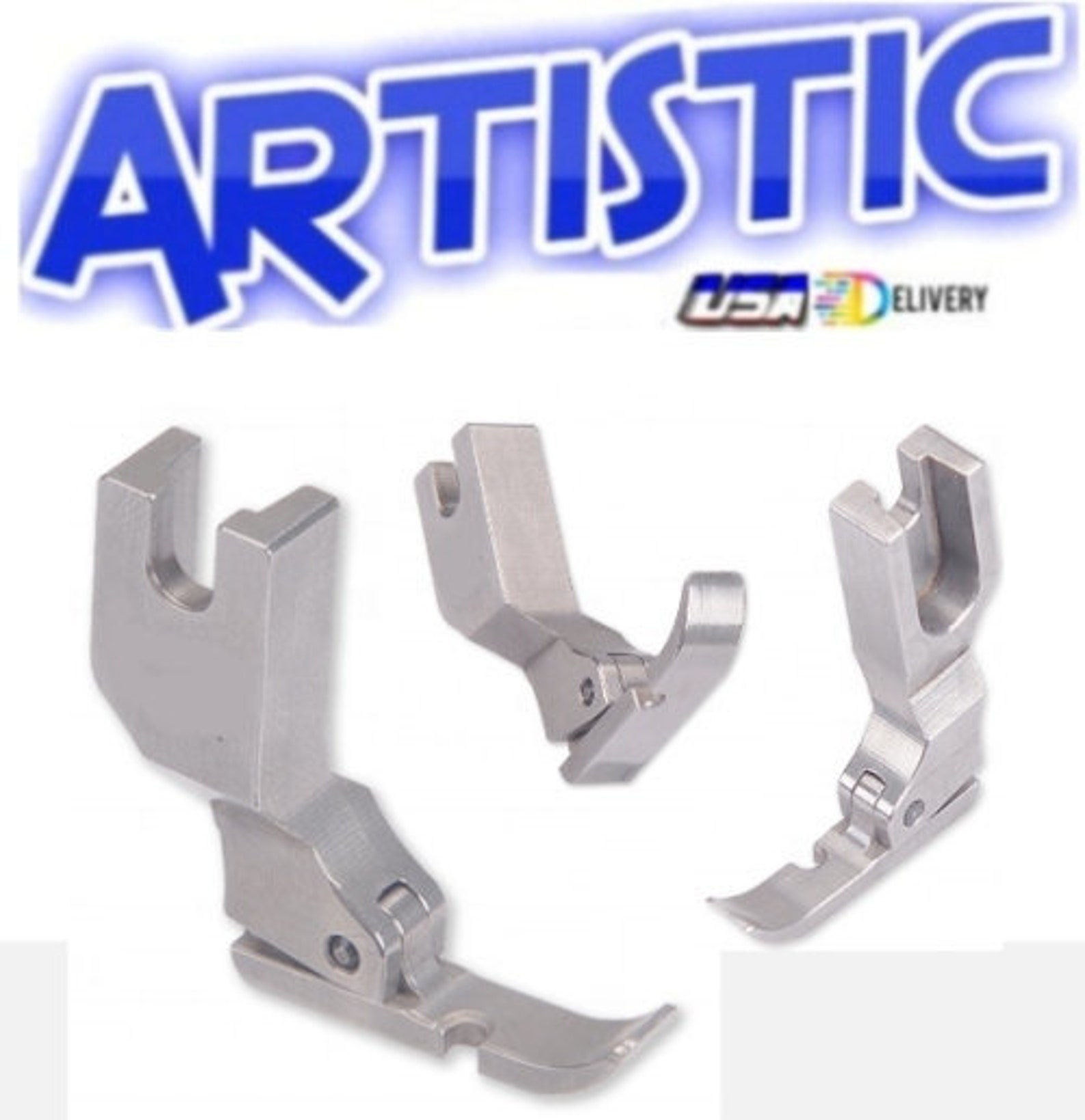 31358HN Narrow Left Hinged Zipper Foot High Shank Single Needle Sewing