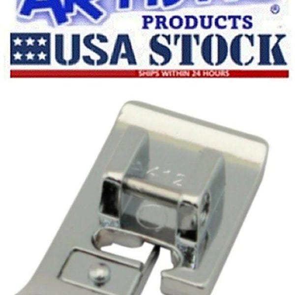 Viking Husqvarna Snap On Foot,Edging "J" Foot, Fit 1-7& D Models #4123806-45