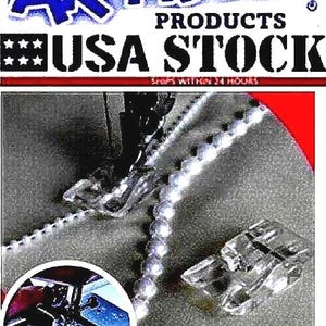 SNAP-ON Pärlfot för pärl och paljett #P60495,9910, Brother Babylock Singer Juki