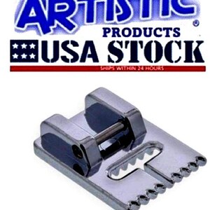 Prensatelas de 7 pinzas / Diseño acanalado para pinzas elevadas con espacio uniforme BROTHER, SINGER