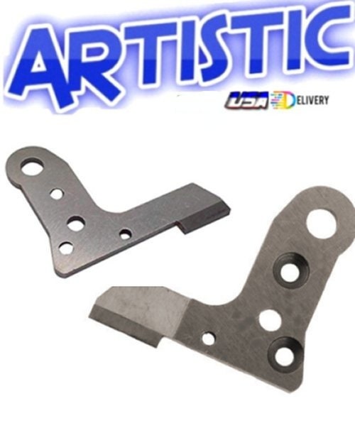 CKPSMS Overlock Messer Set - Ober- Und Untermesser Für Pfaff 4842 & Elna Overlock