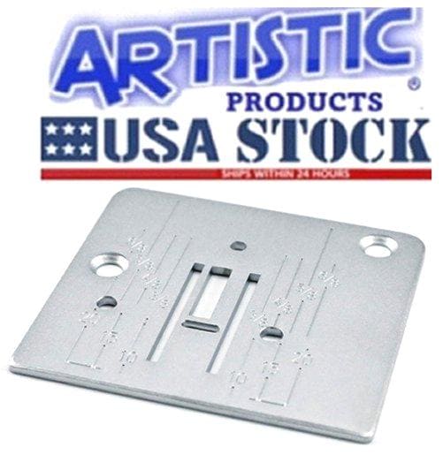 Plaque à Aiguilles 744004001 Universelle – Compatible Janome, Kenmore, Babylock, Elna, Pfaff & Plus – Qualité Premium