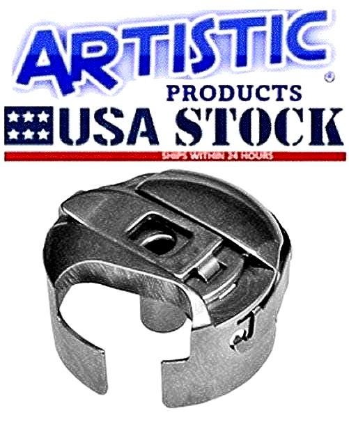 Kit Accessoires Machine à Coudre Juki : 1 Boîte à Canettes, 10 Bobines, 1 Plaque Aiguille – Pour DNU-241 / DNU-1541