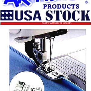 Narrow Roll Hemmer 1/4&quot; Foot Snap On Foot 1/4&quot;, Singer,Janome,Babylock,Kenmore