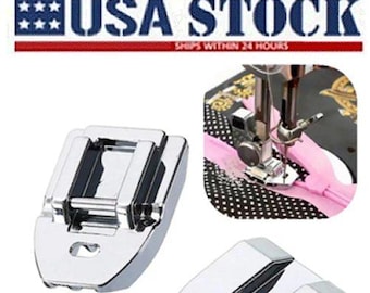 Snap On Foot Invisible Concealed Zipper Foot,Singer,Janome,Brother #7306A,SA128
