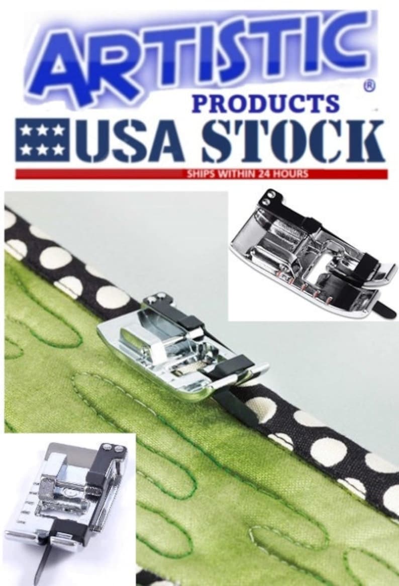 Brother SA191 Stitch in the Ditch Foot Singer, Kenmore, Babylock, White