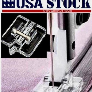 Viking Husqvarna Clear Invisible Zipper Foot For Viking #4132865-45