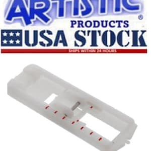 Sliding BUTTON HOLE Snap on Foot #7302 Kenmore,Janome,Babylock,Brother,Singer