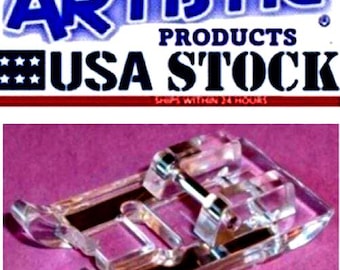 Snap On Foot 5mm Satin Stitch Presser Foot Babylock,Brother,Janome,5011-14,7303