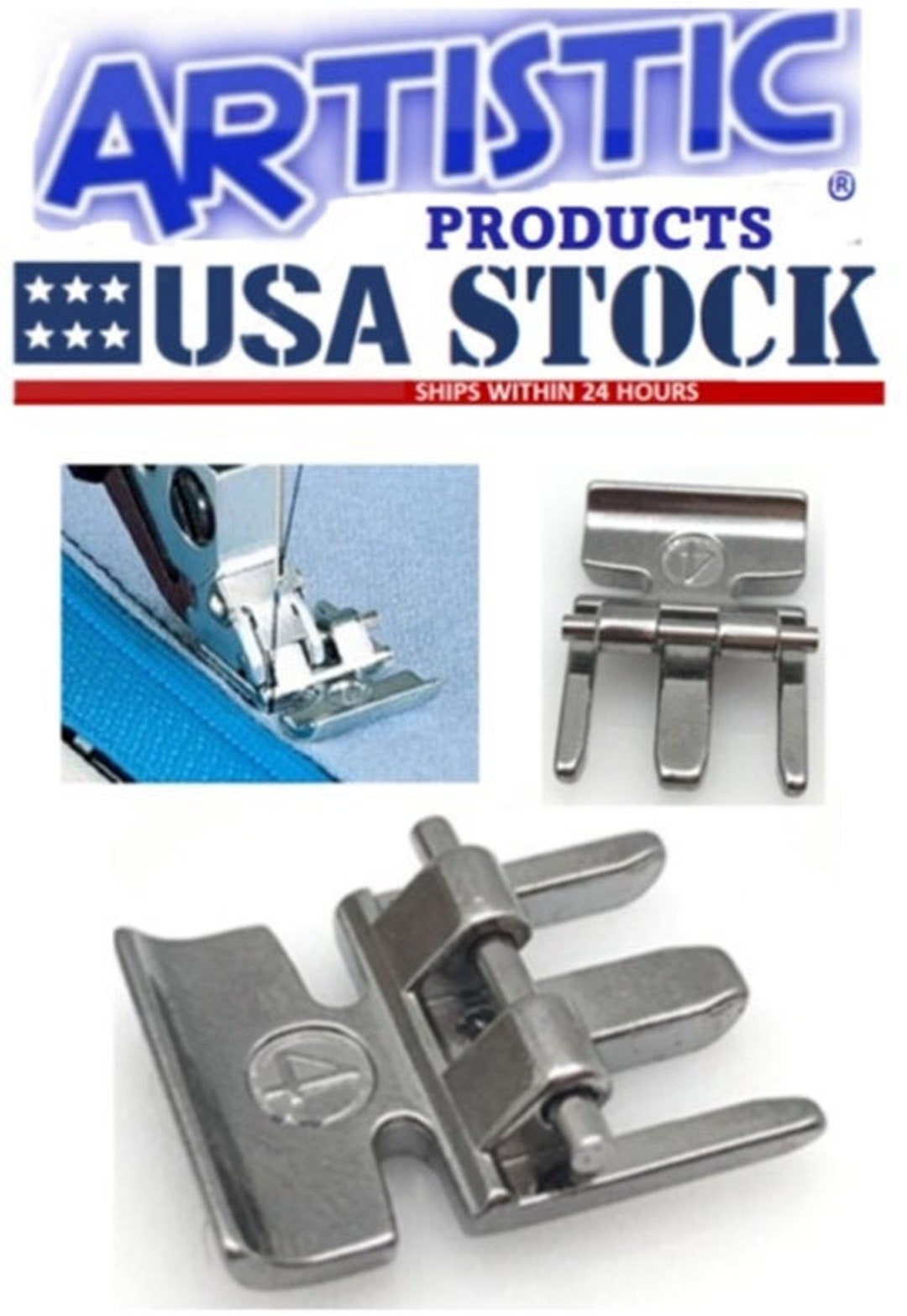 Zipper Foot w/idt Pfaff Snap on Foot Pfaff 9869488400 820248096 Etsy