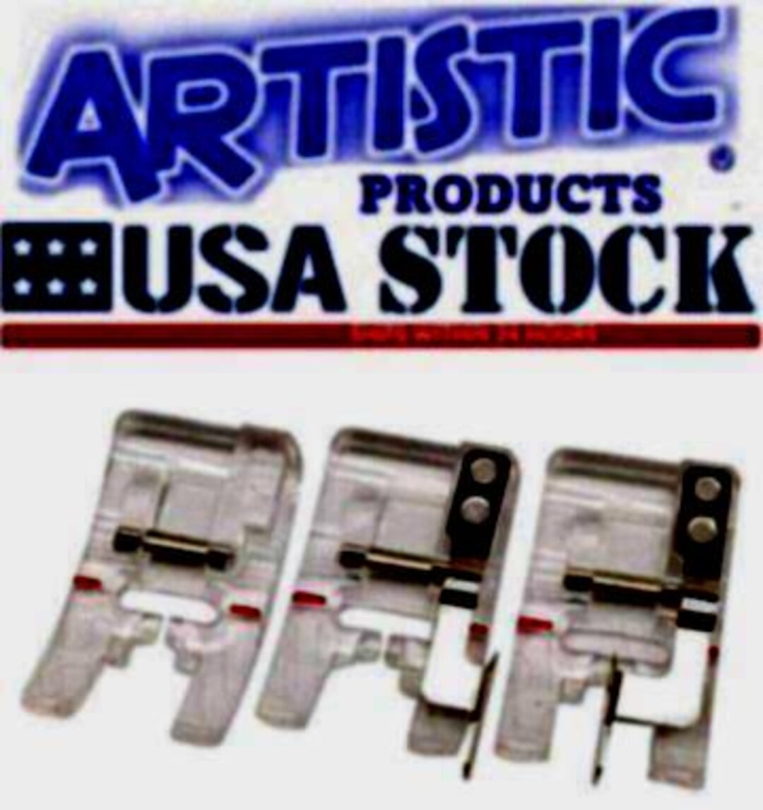 1/4 Inch Straight Stitch Presser Foot - Snap-On Low Shank Sewing Machine Foot For Brother, Singer, Janome & More
