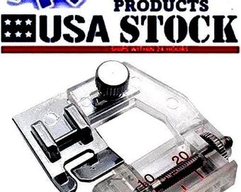 Adjustable Bias Binder Foot Snap On Feet,Singer Featherweight 221,222,Babylock,Janome,Babylock