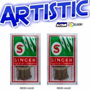 50 naalden, SINGER VLAKKE SCHACHT 15X1 HAX1130/705, 2020 maten #18