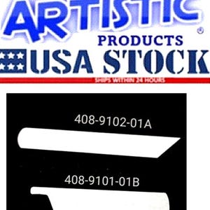 408-9102-01A - B408-9101-01B Lower & Upper Knife Babylock Serger BL3-408,etc
