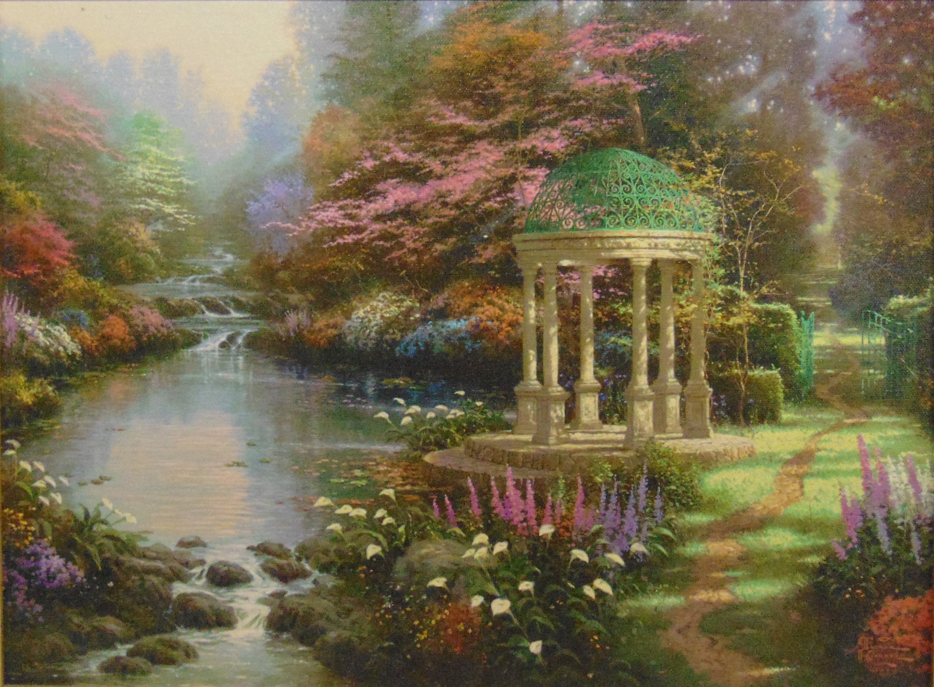 Thomas Kinkade Paintings Etsy