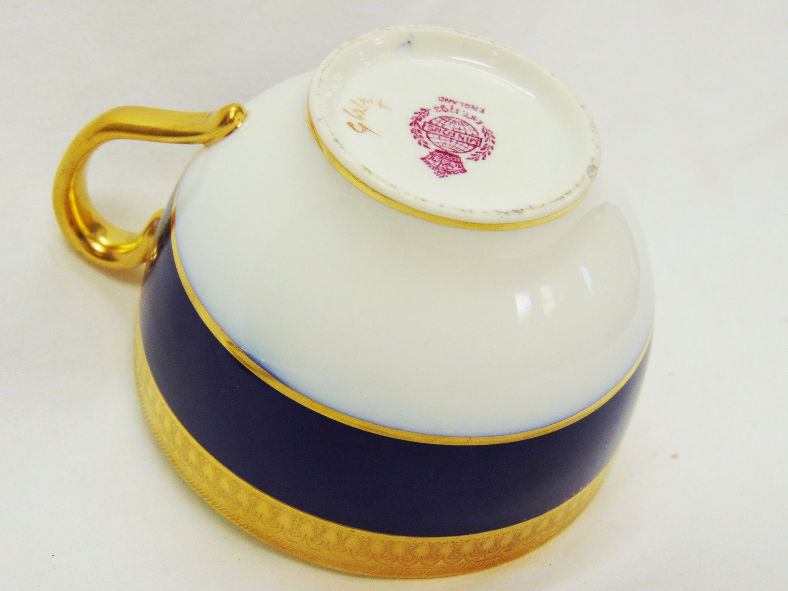 12 Piece Minton China Tea Cup and Saucer Set Pattern G6262 Etsy