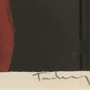 Framed Limited Edition Serigraph by Itzchak Tarkay "Solitude I" - Signed by the Artist - #65/300 image 2