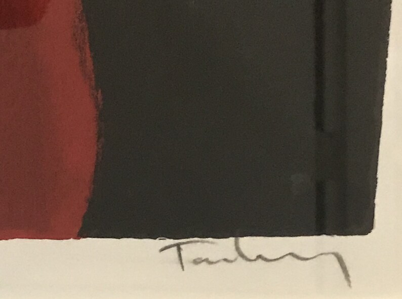 Framed Limited Edition Serigraph by Itzchak Tarkay "Solitude I" - Signed by the Artist - #65/300 image 2