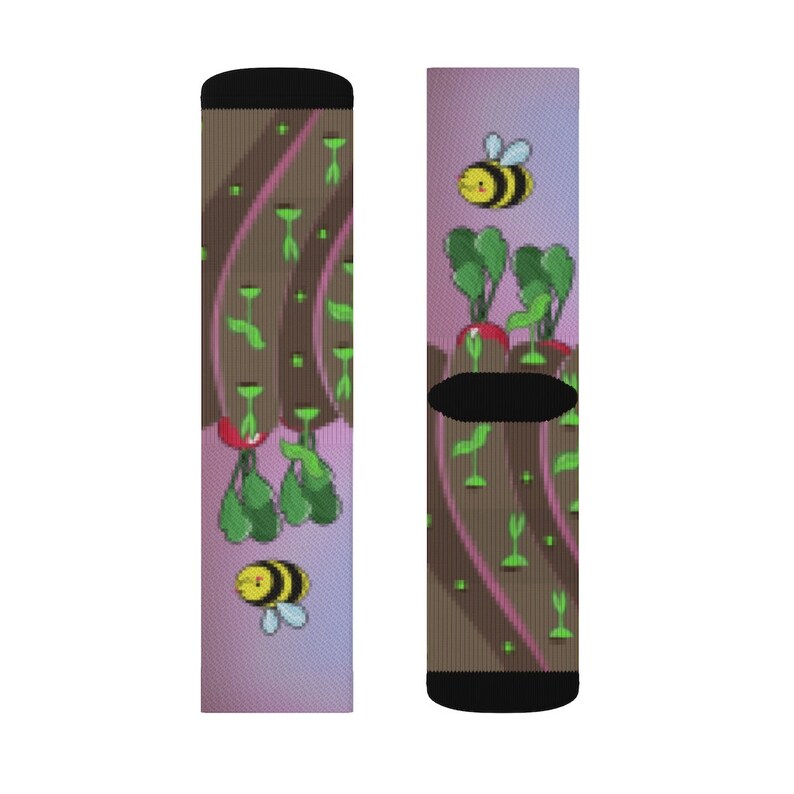 Radish Socks Radish Garden Socks, Socks Cute Garden, Radish Socks, Gardening Gifts ...
