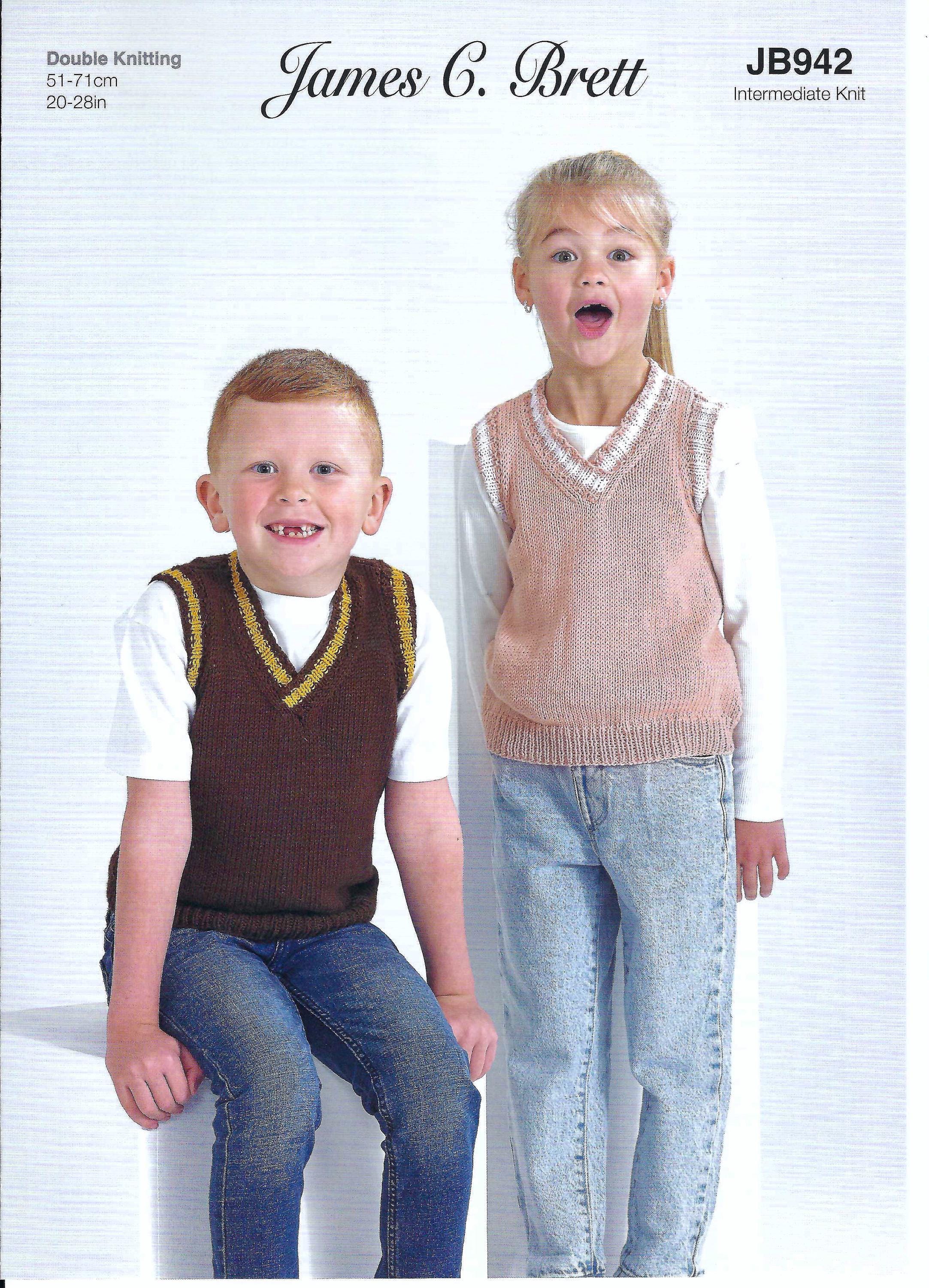 James C Brett Knitting Pattern JB942 - Etsy