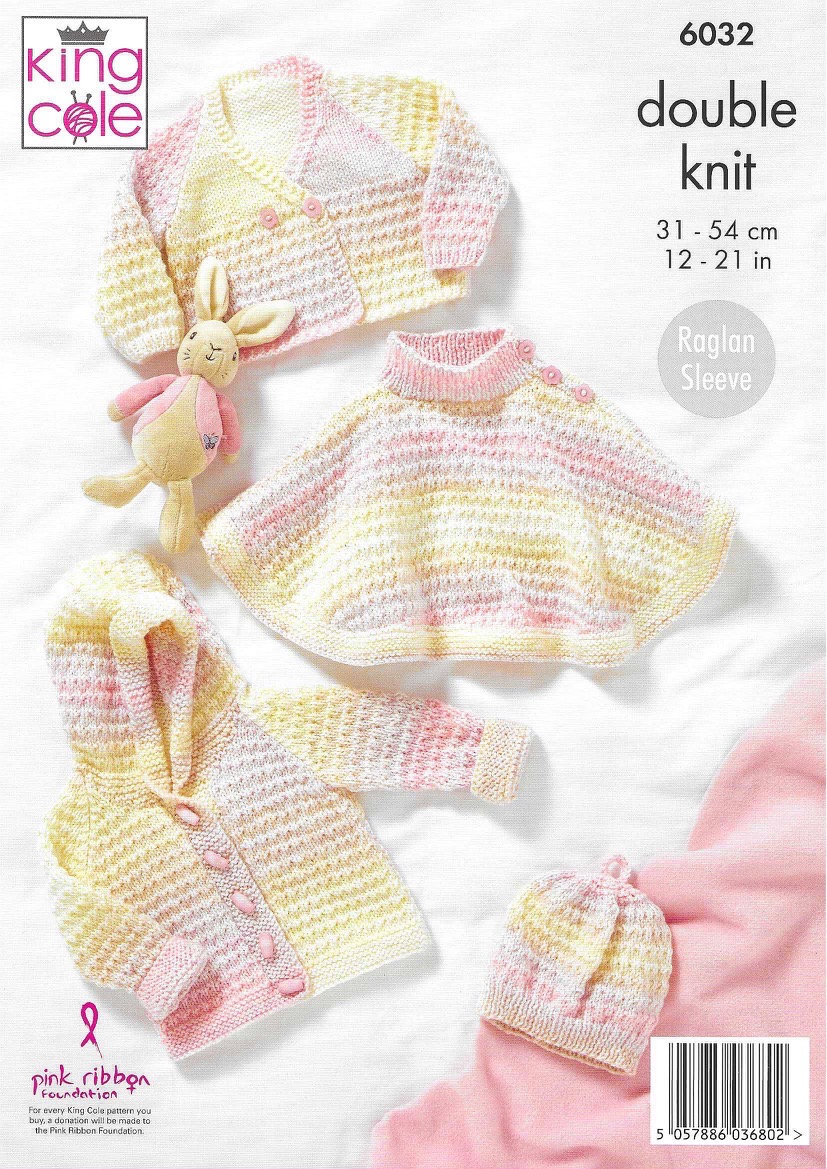 King Cole Knitting Pattern 6032 Etsy UK