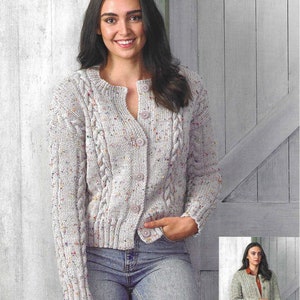 James C Brett Knitting Pattern JB761