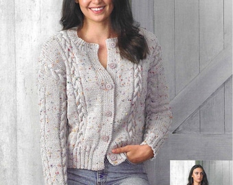 James C Brett Knitting Pattern JB761