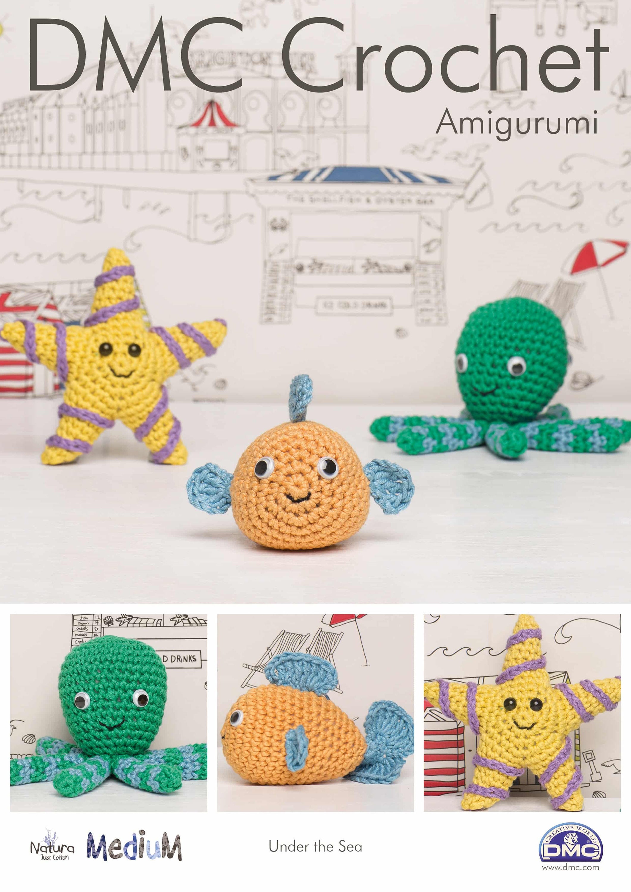 DMC Crochet Pattern: Under the Sea - Etsy