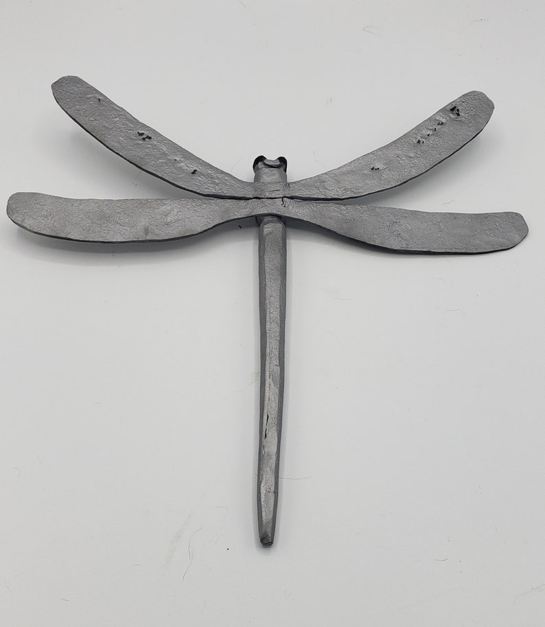 Hand Forged Iron Dragonfly or Damselfly image 3