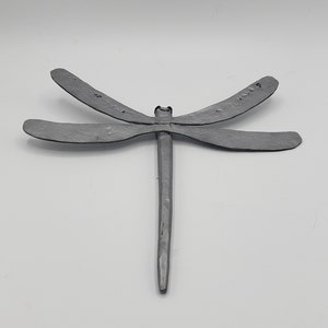 Hand Forged Iron Dragonfly or Damselfly image 6