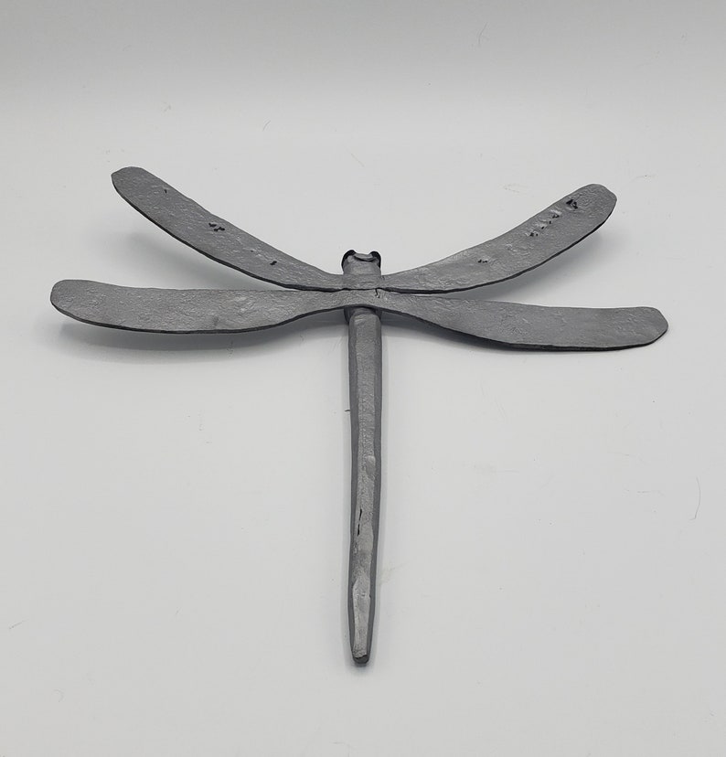 Hand Forged Iron Dragonfly or Damselfly image 6