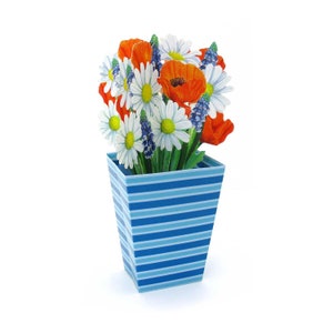 3D-Grusskarte "Blumenstrauß"