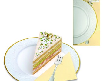 Pop-up card "Wedding Cake"