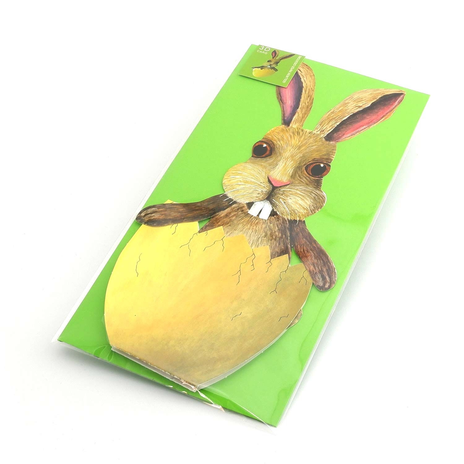 SUNPRETTY Carte Pop-up 3D Cartoline di Auguri di buona Pasqua Cartoline di Coniglietto con Busta Regali Biglietto di Auguri/invito Biglietto di Auguri