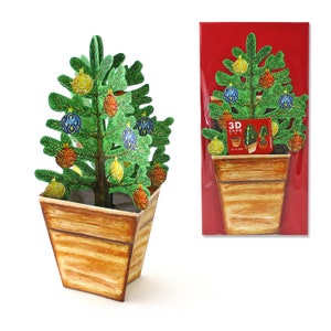 3D-Weihnachtskarte "Weihnachtsbaum"