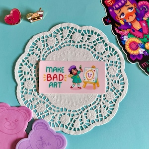 Crea un adesivo artistico scadente / Kawaii, Carino, Artista