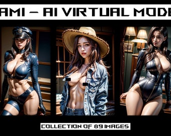 Nami - AI Virtual Model Collection of 89 images with different outfits and clothes | Conceptual design | Dressing Concepts | AI Arts