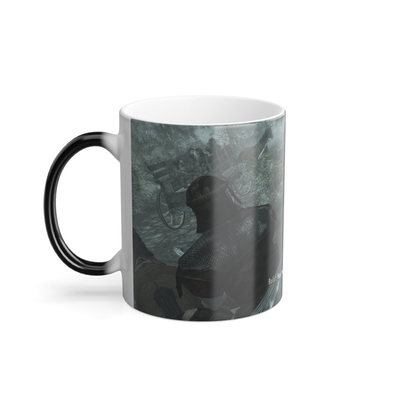 Skyrim You're Finally Awake Color Changing Mug Heat Changing Mug image 7